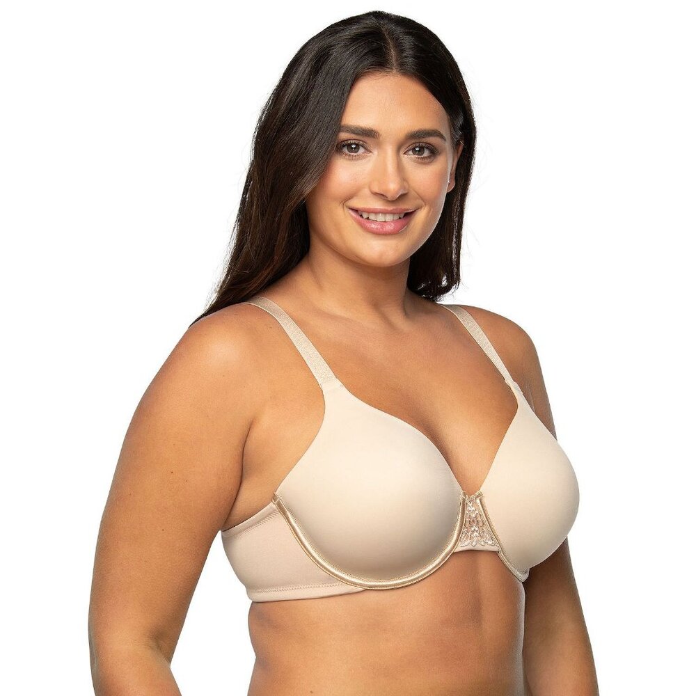 NEW Vanity Fair Lingerie® Beauty Back Back Smoother Full-Figure Bra Damask 44C